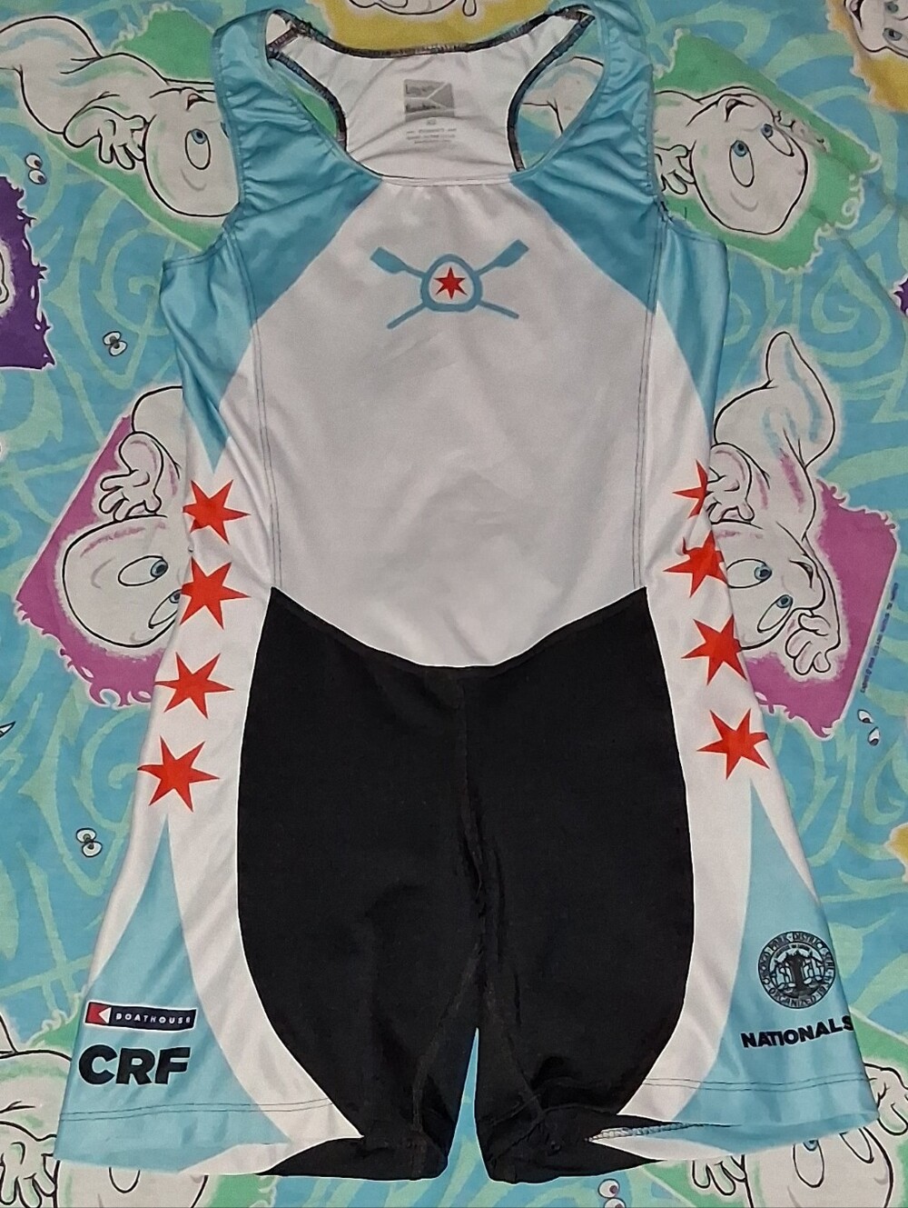 Boathouse Chicago Rowing Foundation CRF Unisuit Singlet Bodysuit Racing